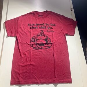 Spencer's Red Buddha Graphic Tee